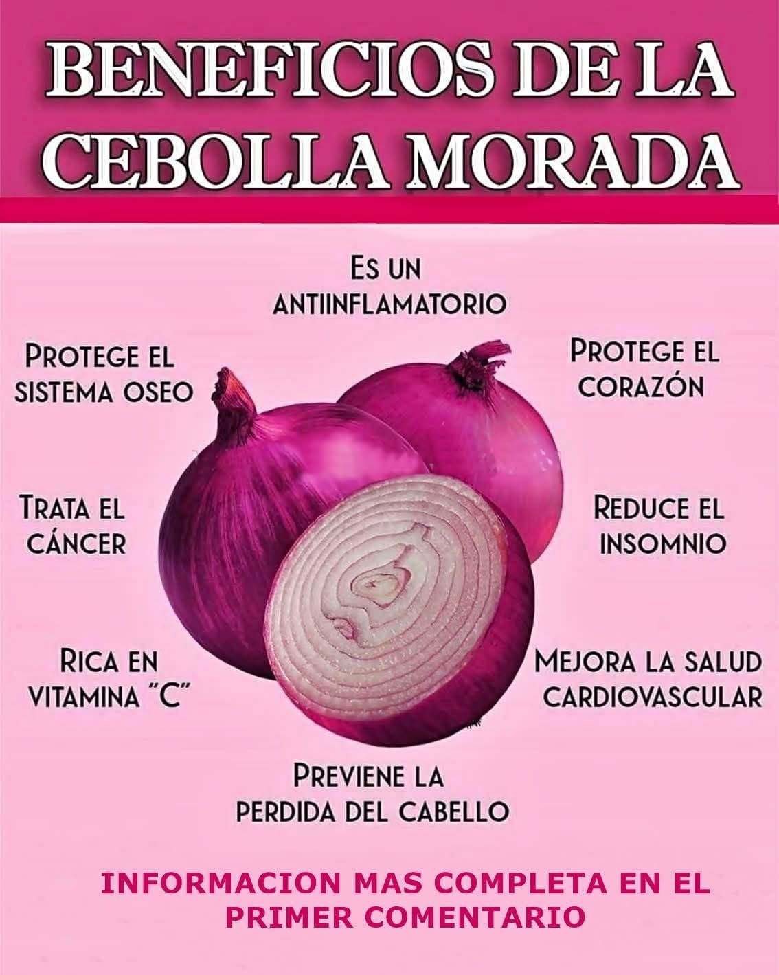 Beneficios de la cebolla morada