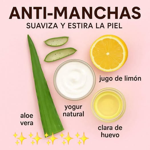 Mascarilla Anti-Manchas Casera