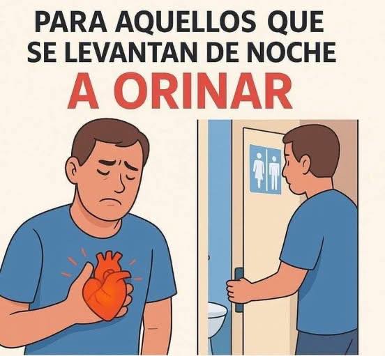 Ilustración sobre levantarse de noche a orinar