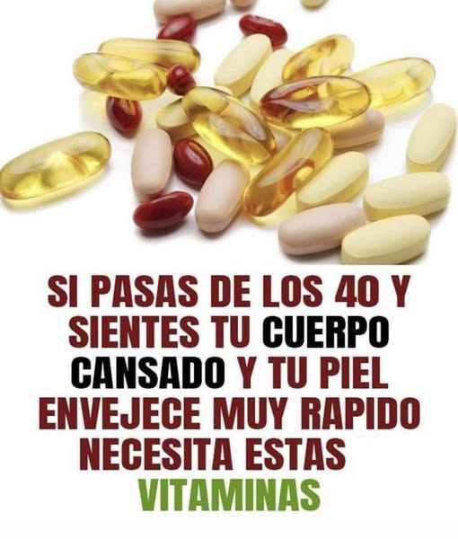 Suplementos y vitaminas para mujeres mayores de 40 años