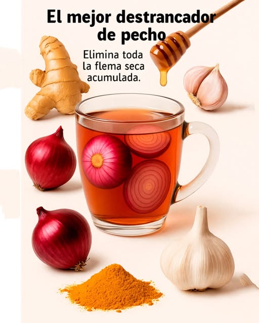Remedio Natural de Jengibre, Ajo y Miel