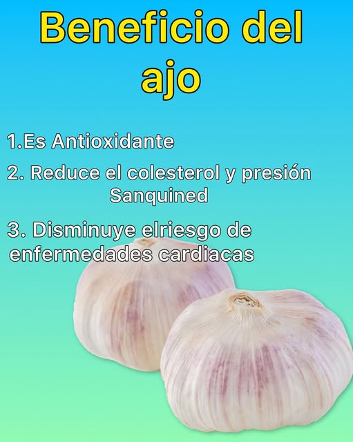 Beneficios del Ajo