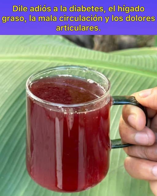 Bebida natural para la salud