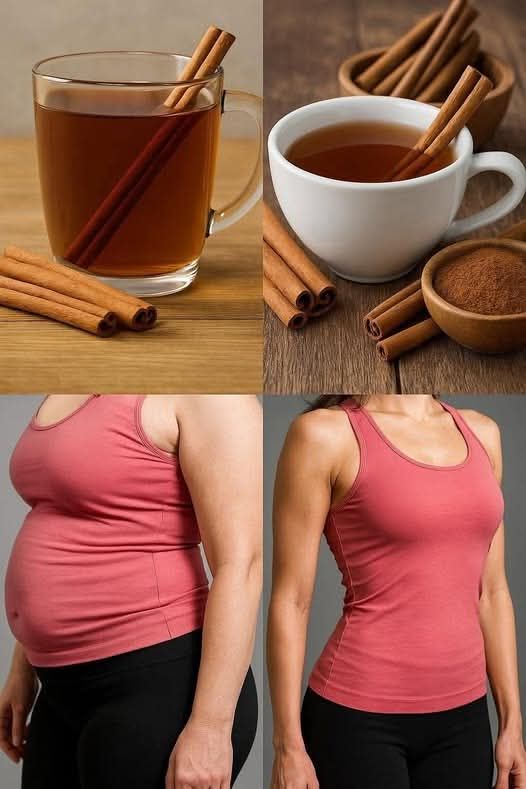 Tazas de té de canela