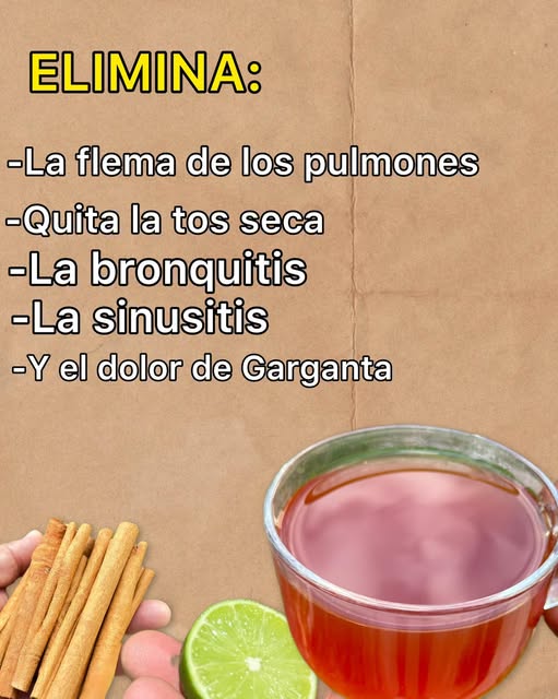 Bebida Natural para Aliviar la Tos