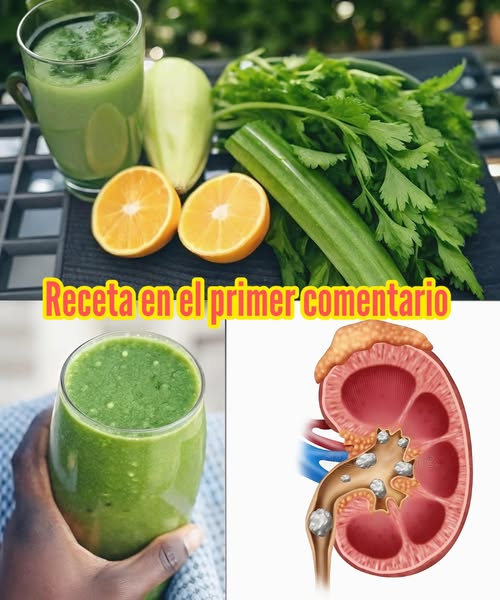 Jugo de apio saludable