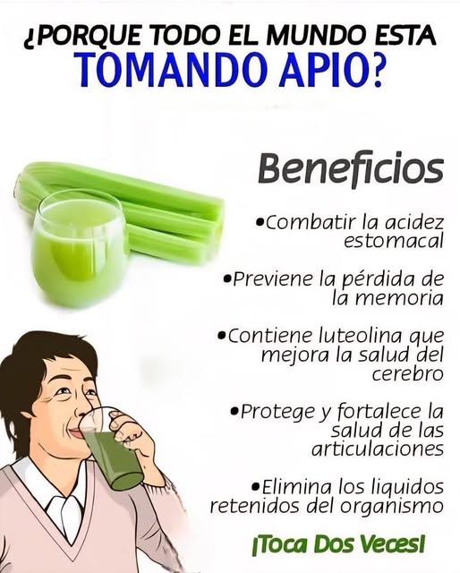 Beneficios del Té de Apio