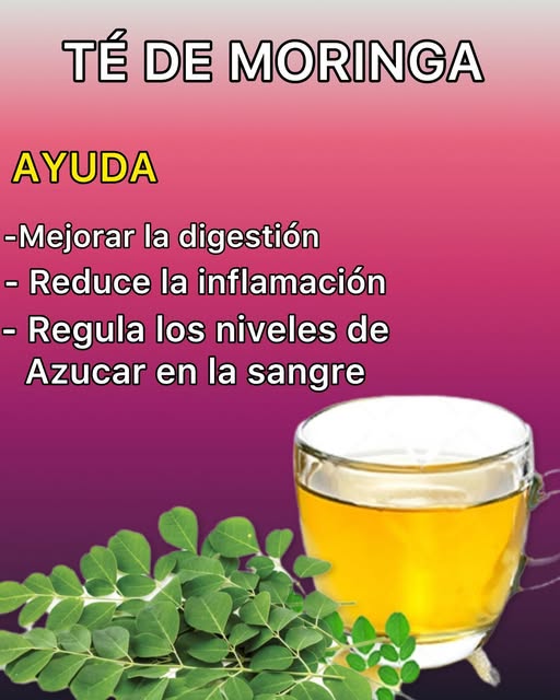 Té de Moringa y Hojas de Moringa