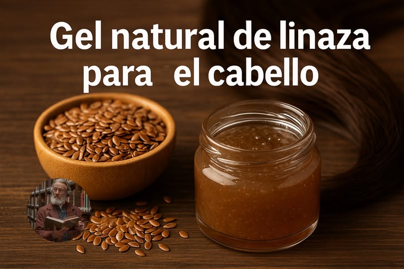 Gel Natural de Linaza para el Cabello