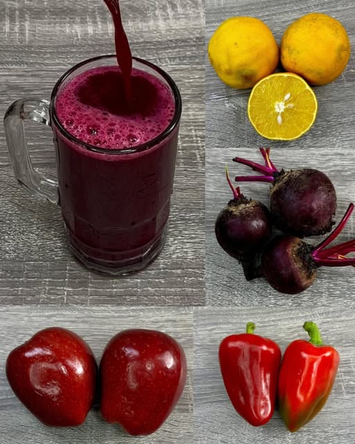 Ingredientes para el jugo saludable