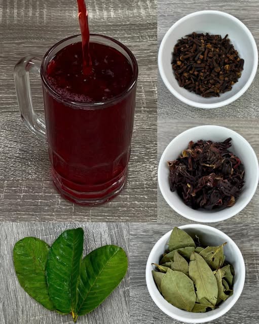 Ingredientes para la bebida natural