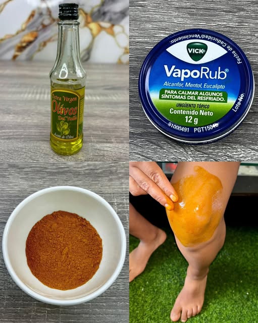 Ingredientes para remedio natural para el dolor de rodilla