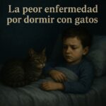 La «Peor Enfermedad» por Dormir con Gatos: Un Análisis Humorístico