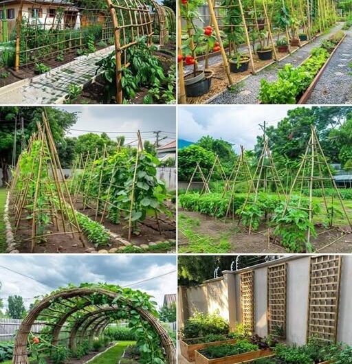 9 Ideas de Enrejado para Pepinos: Hazlo Tú Mismo