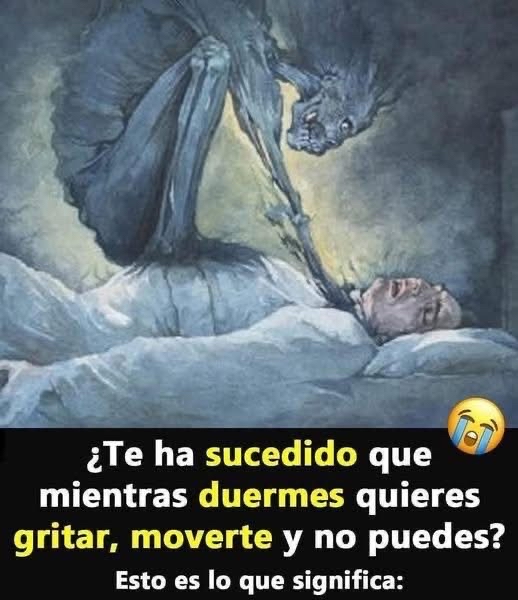 Parálisis del Sueño