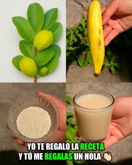 Receta de avena con guayaba