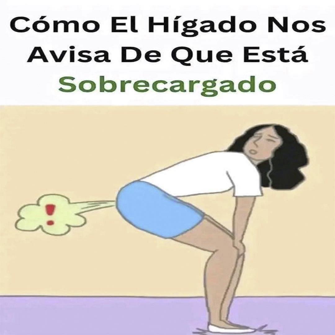Síntomas de un hígado sobrecargado