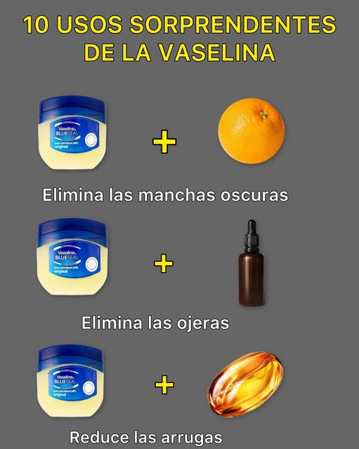 Usos de la Vaselina