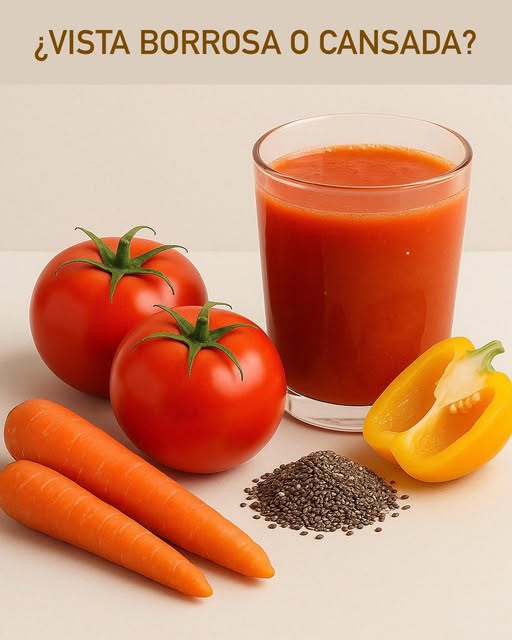 Ingredientes naturales para la salud ocular