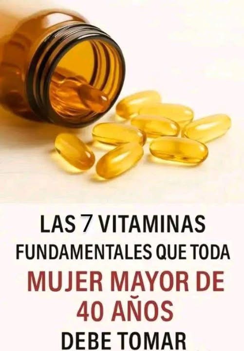 Vitaminas fundamentales para mujeres de más de 40 años