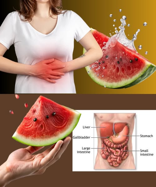 Beneficios de la sandía para la salud digestiva