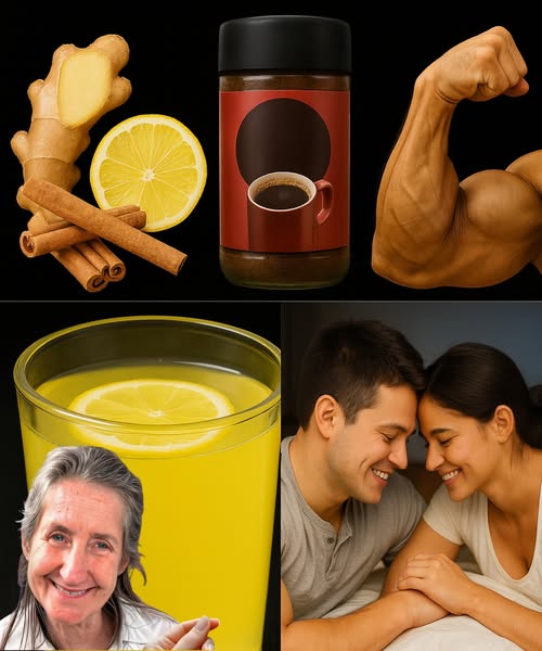 Café con jengibre, limón y canela