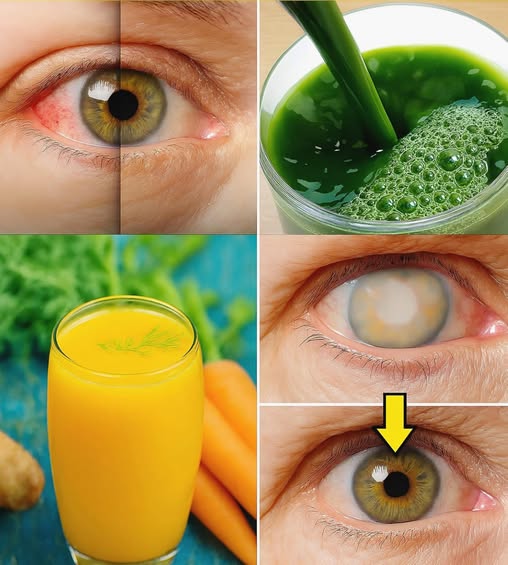 Jugos naturales para mejorar la visión