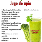 Las 12 razones para tomar jugo de apio todos los días