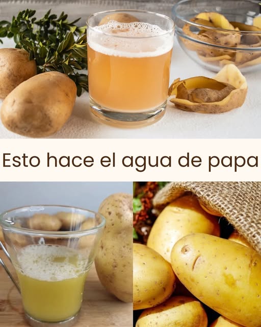 Agua de papa