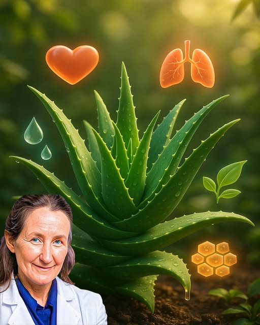 Planta de Aloe Vera en un entorno natural