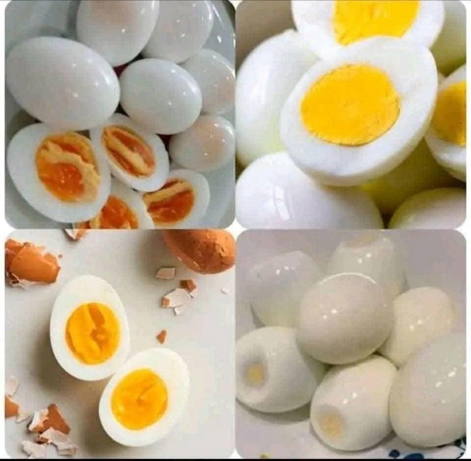 Tipos de huevos hervidos