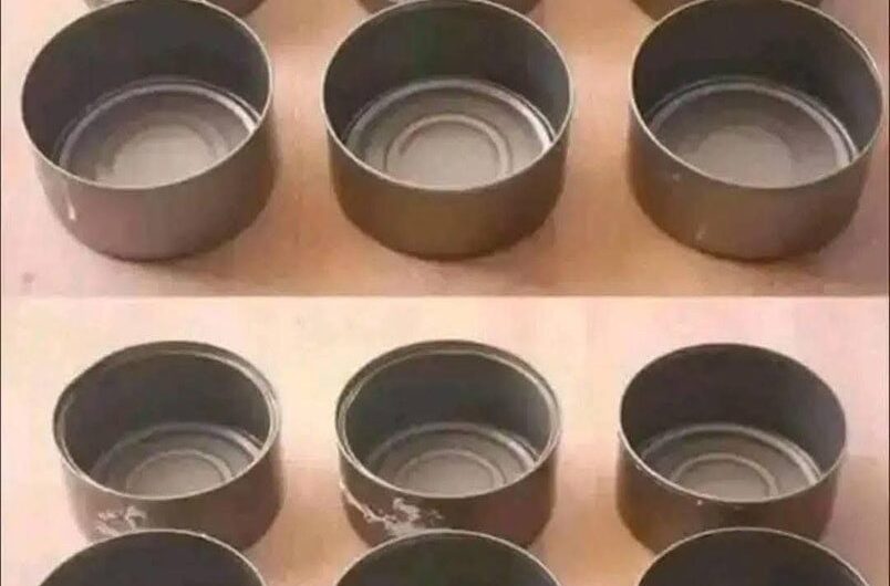 Nunca tires las latas de atún