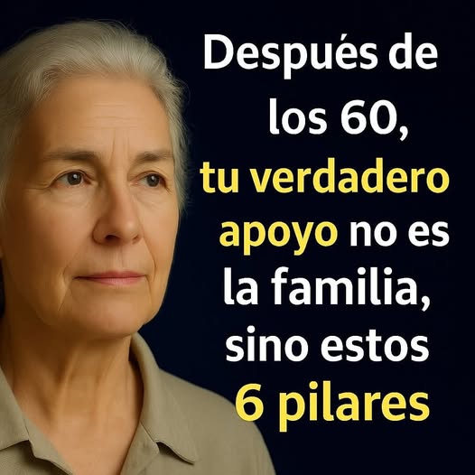 👉 Después de los 60: Los 6 pilares que realmente te sostienen (más allá de la familia)