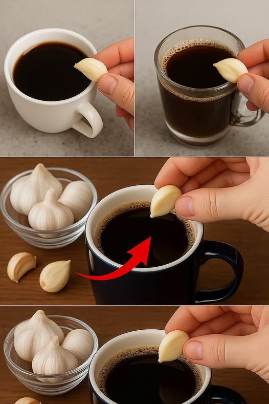 Ajo en el café