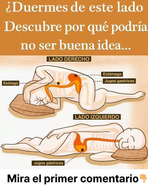 Posiciones para dormir lado derecho e izquierdo