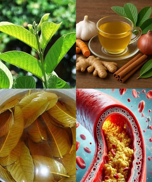 Infusión de té con ajo, cúrcuma, cebolla y jengibre