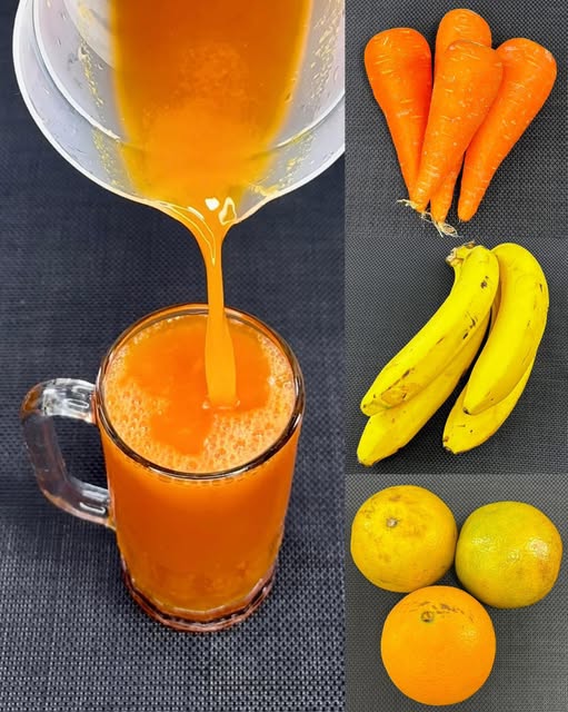 Ingredientes para el batido de frutas y vegetales