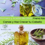 Revitaliza Tu Cabello: El Poder del Romero y Aceite de Oliva para Combatir las Canas