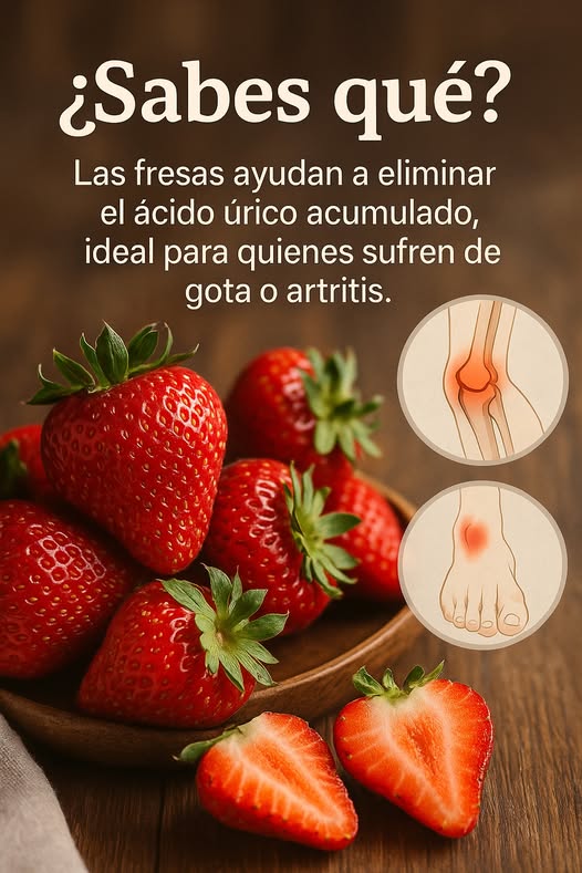 Beneficios de las fresas para articulaciones