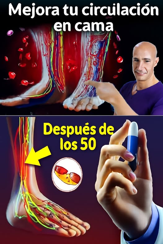 Mejora tu circulación en cama