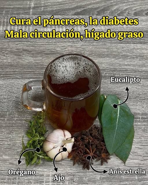 Té natural con eucalipto, ajo y anís estrella