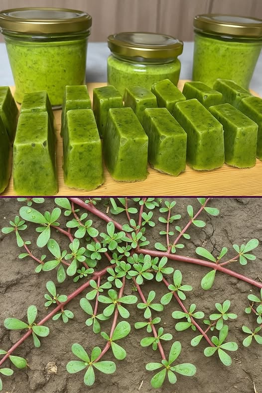 Verdolaga y productos naturales