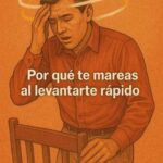 ¿Por qué te mareas cuando te levantas rápido?