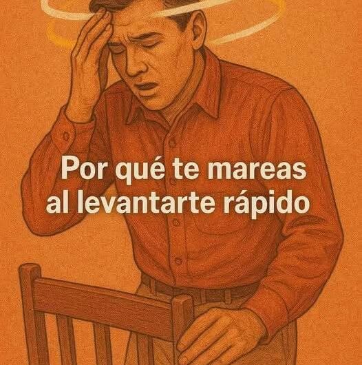 ¿Por qué te mareas cuando te levantas rápido?