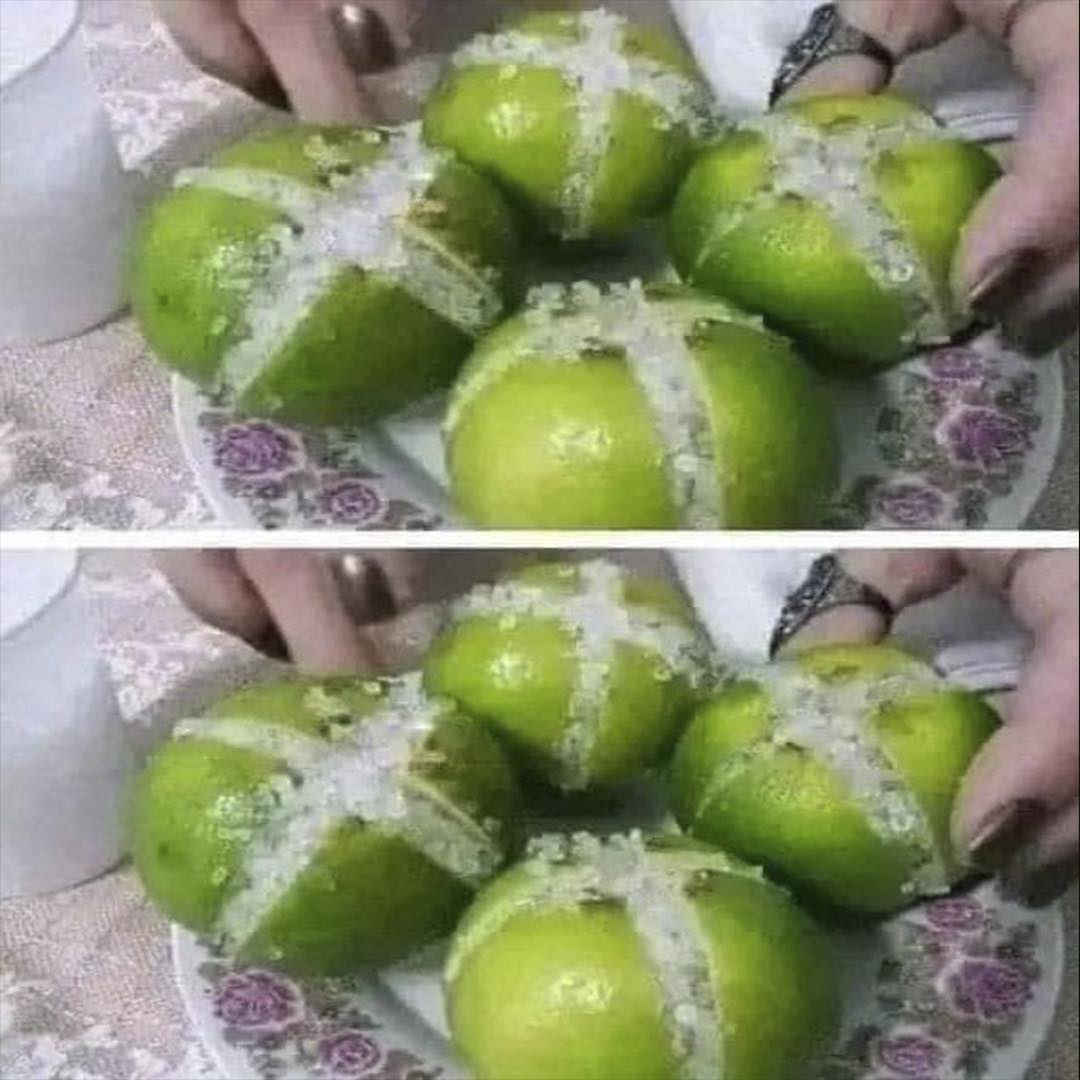 Limones con sal