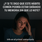 Cómo un Hábito Diario Afecta tu Memoria y Cómo Evitarlo