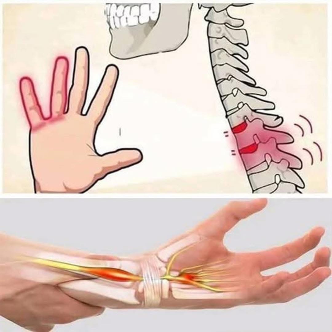 Compresión en la columna cervical