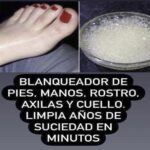Descubre el Poderoso Blanqueador Casero para Pies, Manos y Rostro