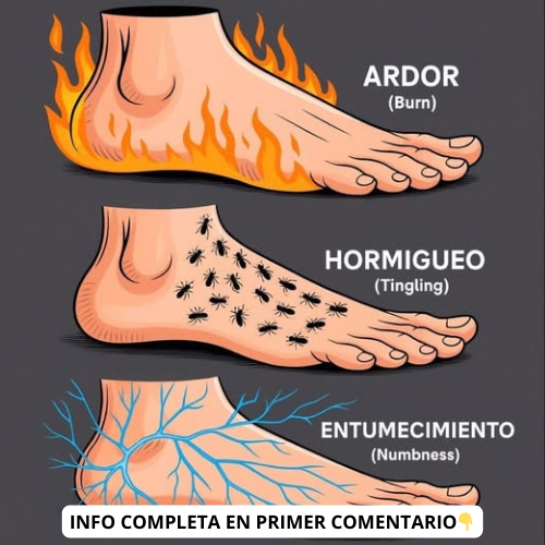 Síntomas en los pies