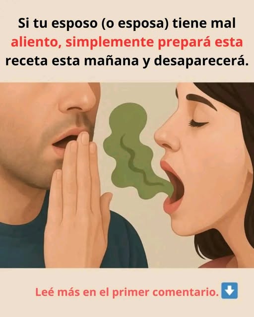 Receta casera para eliminar el mal aliento